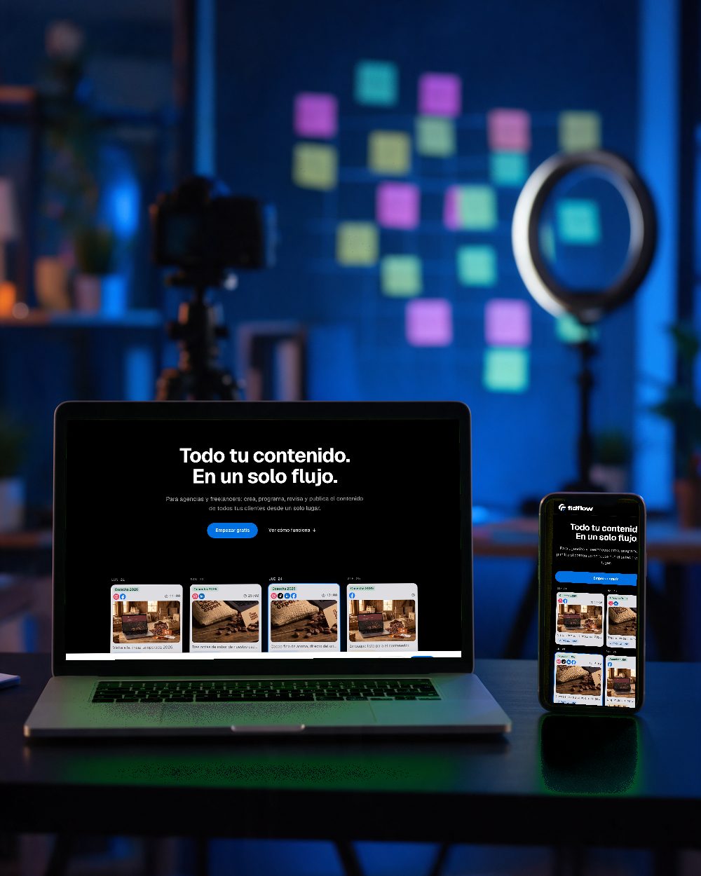 Fidflow — Software propio · SaaS · Redes sociales · VigoStudio